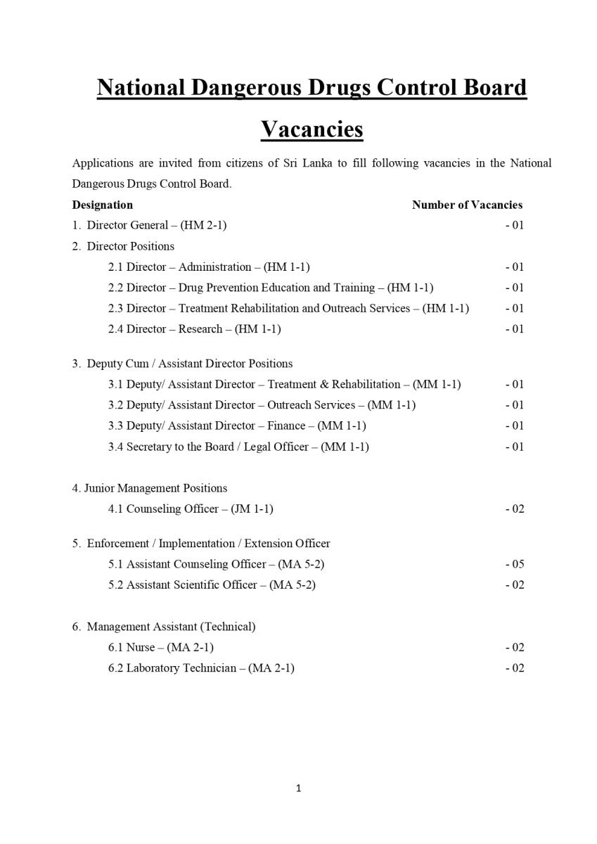 Director-Secretary-to-the-Board-Legal-Officer-Counseling-Officer-Scientific-Officer-Nurse-Laboratory-Technician-NDDCB-En page-0001